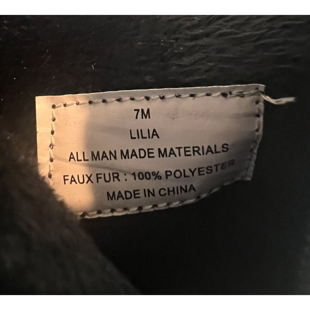 Women’s Boots Size 7M SPORTO LILIA WEATHER DUCK BOOT Black Rubber - Picture 7 of 8